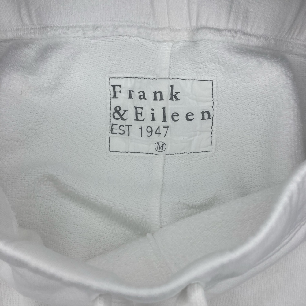 Frank & Eileen Christine Tulip Ankle Sweatpants White Sz M Medium EUC Cabincore - Picture 13 of 16